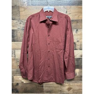 Robert Barakett Men's Long Sleeve Button Up‎ Size Large